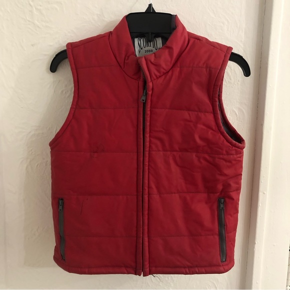 SCORPIO 2000 Jackets & Coats Scorpio 200 Vintage Womens Red Puffer